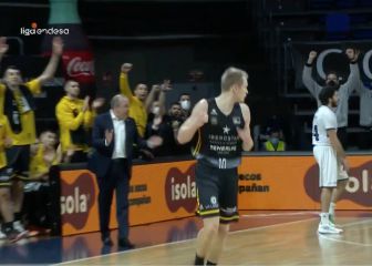 El Tenerife pasa por encima del Obradoiro con +45