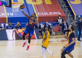 Un Barcelona sólo a medio gas decide en la primera mitad