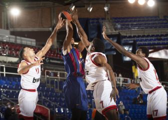 Sloukas se exhibe ante un Barça que vuelve a las andadas