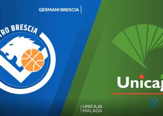 El Unicaja sufre en casa ante el Brescia para llevarse la victoria