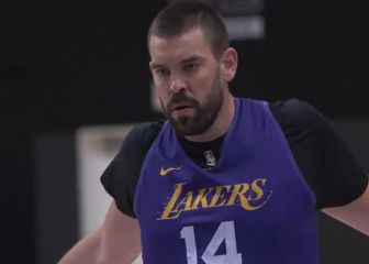 Marc Gasol ya se entrena con los Lakers