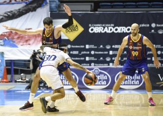 El Barça resiste a un bravo Obradoiro y gana in extremis