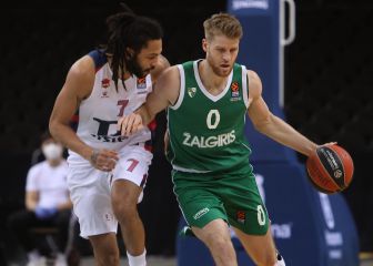 El Zalgiris cortocircuita al Baskonia desde el triple