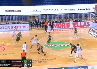 Con el partido ardiendo y aparece Alberto Abalde y hace este jugadón 'jordanesco': tremendo