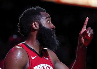 Harden vuelve con sobrepeso