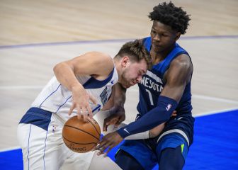 Edwards ya destaca y los Wolves ganan en la prórroga a los Mavs