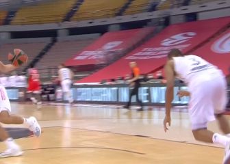 El momento en el que Randolph se rompe el tendón de Aquiles