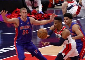 Los Wizards salen victoriosos del primer día con Russell Westbrook