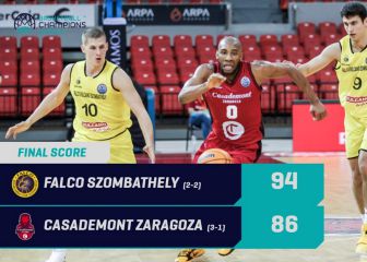 El Zaragoza sucumbe en Hungría