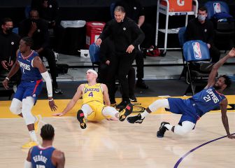 Choque de trenes en la vuelta de la NBA