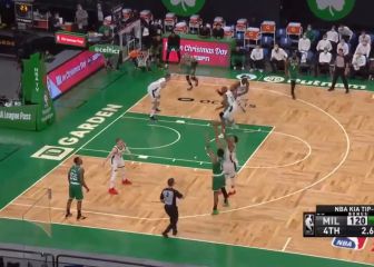 El primer 'game winner' de la temporada: Tatum... ¡en la cara del hombre de los 228 millones!