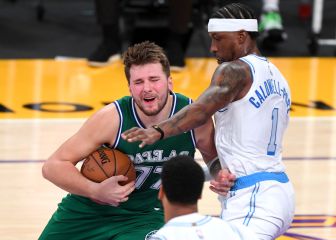 Los Lakers mejoran y ponen en su sitio a los Mavs de Luka Doncic
