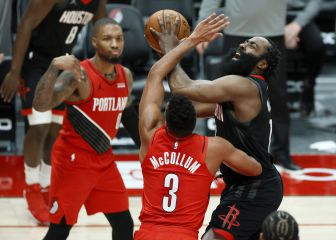 Excelso duelo McCollum-Harden coronado por 88 puntos y prórroga