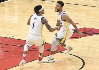 Golden State vence gracias a su dúo familiar, pero pierde a Chriss