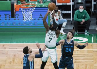 Jaylen Brown bate su récord anotador y propulsa a Boston