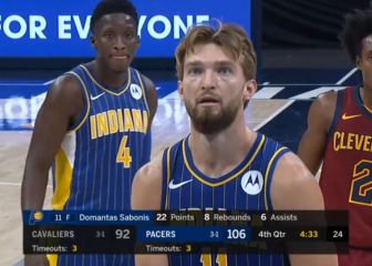 El hijo de Sabonis la rompe