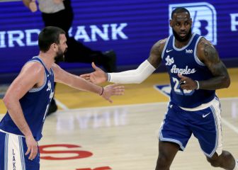 LeBron James-Marc Gasol, la mejor pareja de este arranque de la NBA