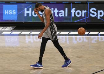 Más problemas para los Nets: Durant, baja por contacto COVID
