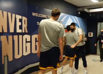 Juancho se cruza a Campazzo por los pasillos antes del partido: atentos a sus palabras