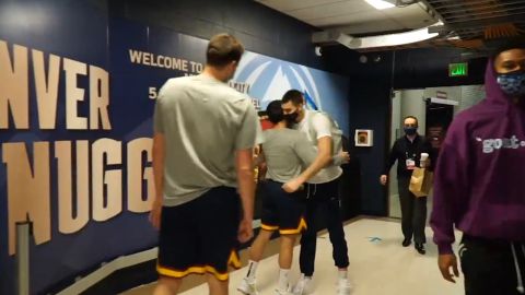 Juancho se cruza a Campazzo por los pasillos antes del partido: atentos a sus palabras