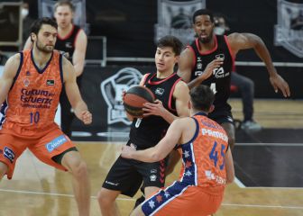 El Valencia se divierte en Miribilla ante un Bilbao Basket hundido
