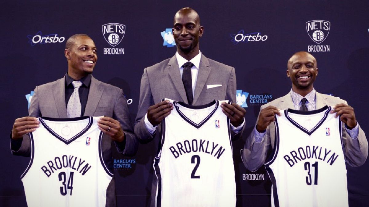 El precedente de los Nets con un 'bigthree' fue un fracaso histórico