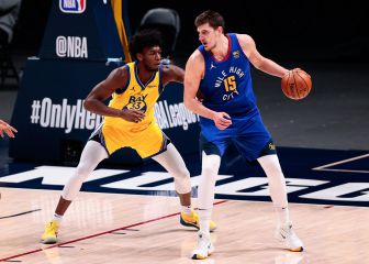 Jokic es demasiado para los Warriors de un gran Curry