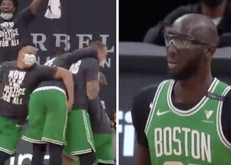 Tacko Fall se hace tendencia tras atreverse a esto midiendo 2'26: la reacción del banquillo es épica