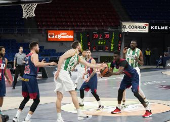 El Baskonia se desquita con el Betis: Peters (27) lidera la paliza