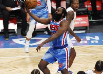 Primer show de Harden con los Nets: 