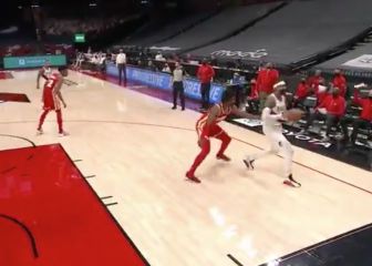 ¡Lo vi 20 veces! El 'baile' de Carmelo Anthony que compartió Curry alucinado