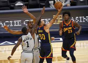Cuidado con los Warriors: Curry dirige una paliza a los Spurs