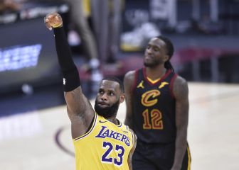 LeBron chafa a sus amados Cavs con otro partido paranormal