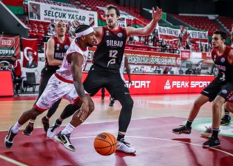 El Bilbao Basket se despide de la Champions con derrota
