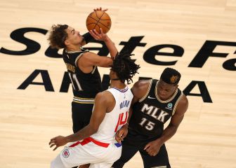Los Clippers sufren sin estrellas: derrota en Atlanta ante Trae (38)