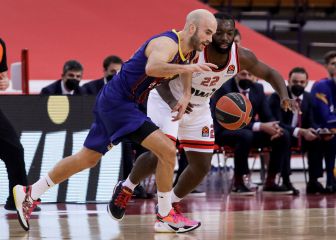 El Barça sobrevive en El Pireo y sigue líder de la Euroliga