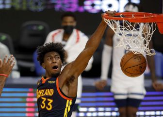 Resúmenes y resultados de la NBA: Wiseman ruge en los Warriors