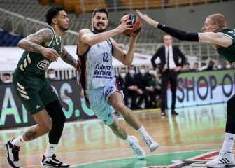 Rodillo del Panathinaikos, involución del Valencia