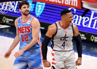 Westbrook funde a Durant y Kyrie en un final de manicomio