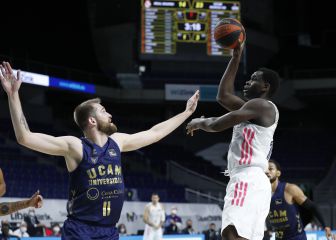Resumen y resultado del Real Madrid - UCAM Murcia: ACB