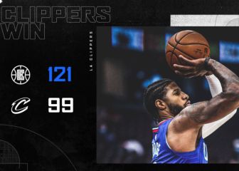 Resúmenes y resultados de la NBA: Paul George se desmelena