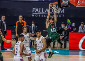 Duro correctivo del Baskonia al Madrid en el WiZink