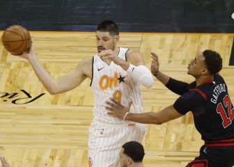 Resúmenes y resultados de la NBA: Vucevic, a lo Howard y Shaq
