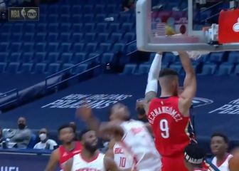 El gran partido de Willy Hernagómez ante los Rockets
