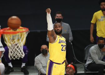 Los Lakers se abonan a la prórroga y ahí LeBron también es el rey