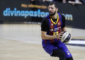 La primera de Mirotic: fin a su sequía como jugador del Barça