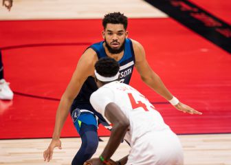 Towns logra que los Wolves de Ricky Rubio levanten la cabeza