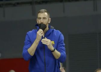 Desde dentro se vive de otra forma: micrófono a Claver para sentir sus reacciones en la final