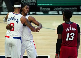 Resúmenes y resultados de la NBA: los Clippers ganan a los Heat