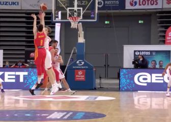 Fran Guerra decide in extremis para España ante Polonia